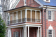 Screened-in porch with durable Brite Bronze screen mesh installed 