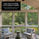 Enjoy Your View With Great Outdoor Visibility