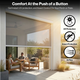 Elite Motorized Retractable Exterior Screen