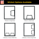 wicket options available 