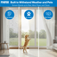 Aluminum insect screen is built to withstand weather and pets