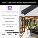 Mini Track Porch Screening System Kit