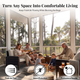 Turn Any Space Into Comfortable Living