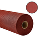 A roll of Christmas Red Phifertex with swatch sample in the corner