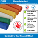 Phifertex vinyl meets industry fire safety standards