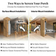 MultiTrack Porch Screen System