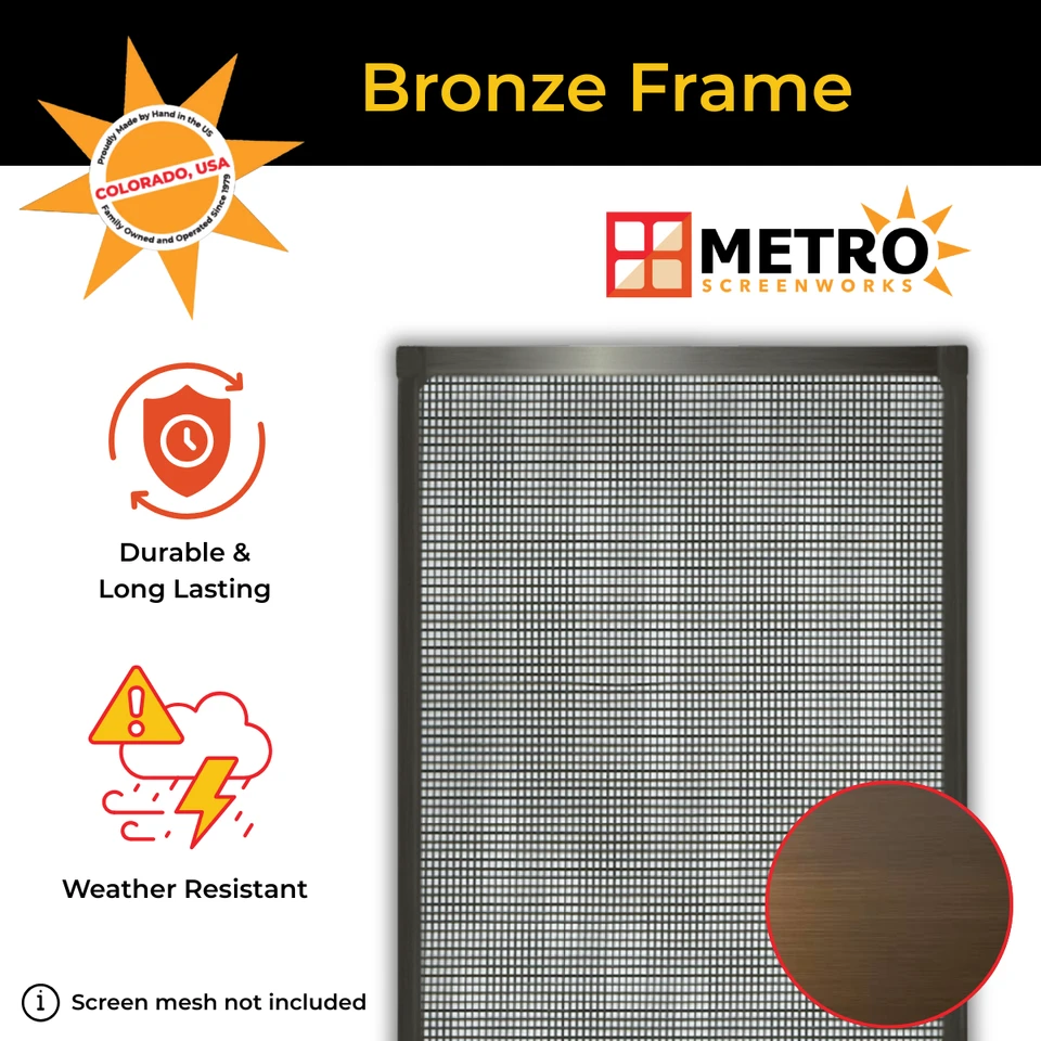Window Frame Box Screening Screen Frame Economy Box | Metro Screenworks