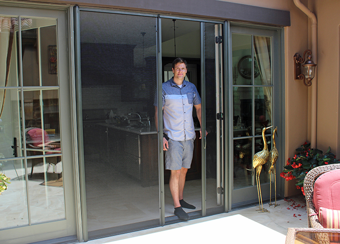 Retractable Screen Door For French Doors Double Screen Doors