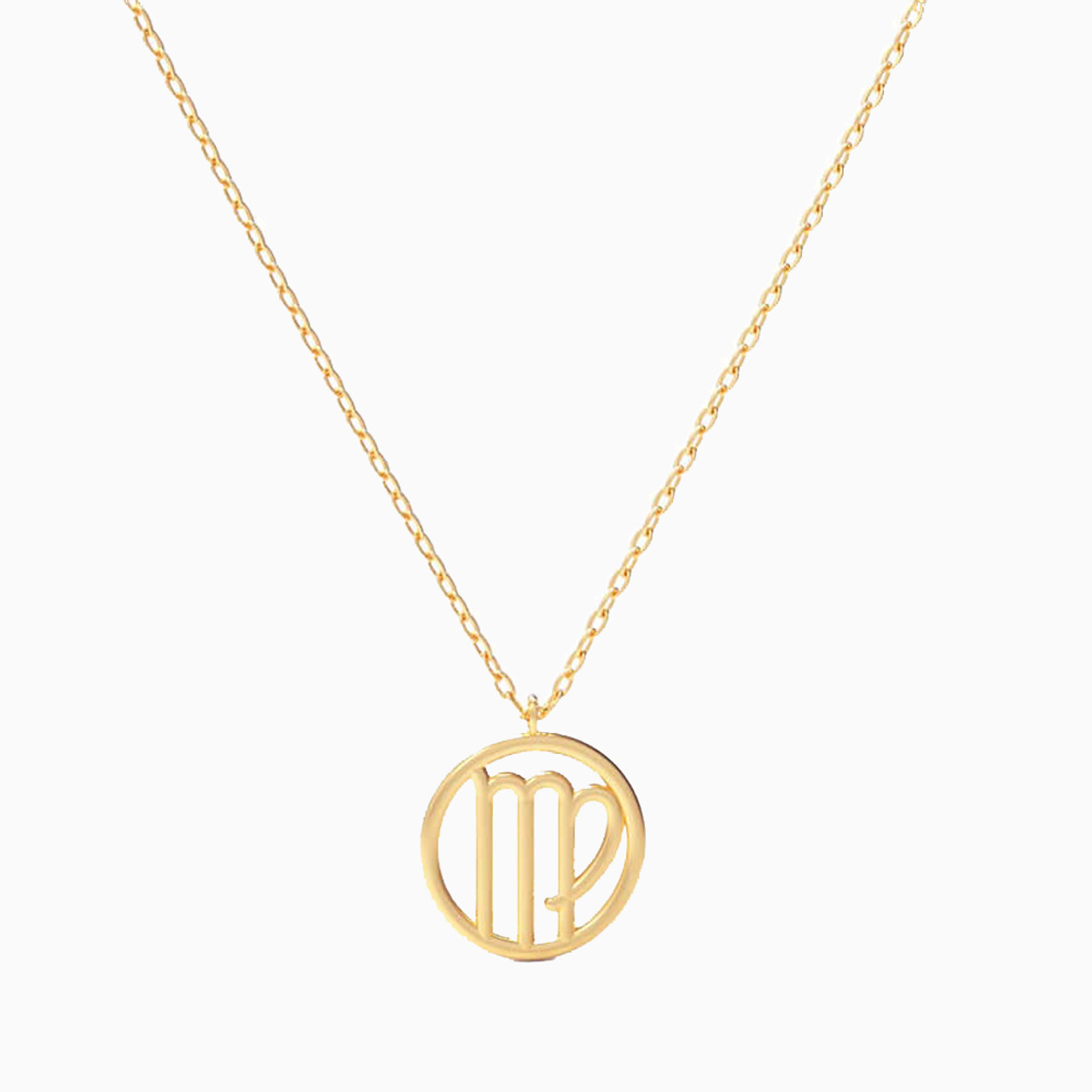Virgo Necklace In 18K Gold Virgo Necklace In 18K Gold