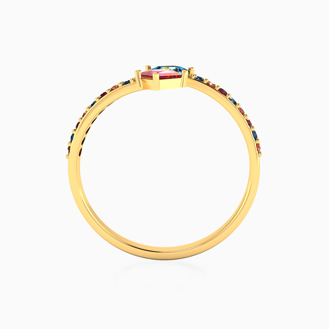Square Colored Stones Two headed Ring in 18K Gold - 3 https://cdn11.bigcommerce.com/s-h0pydczb5e/images/stencil/1280w/products/2210/7762/21048110633-3__20433.1736681464.jpg