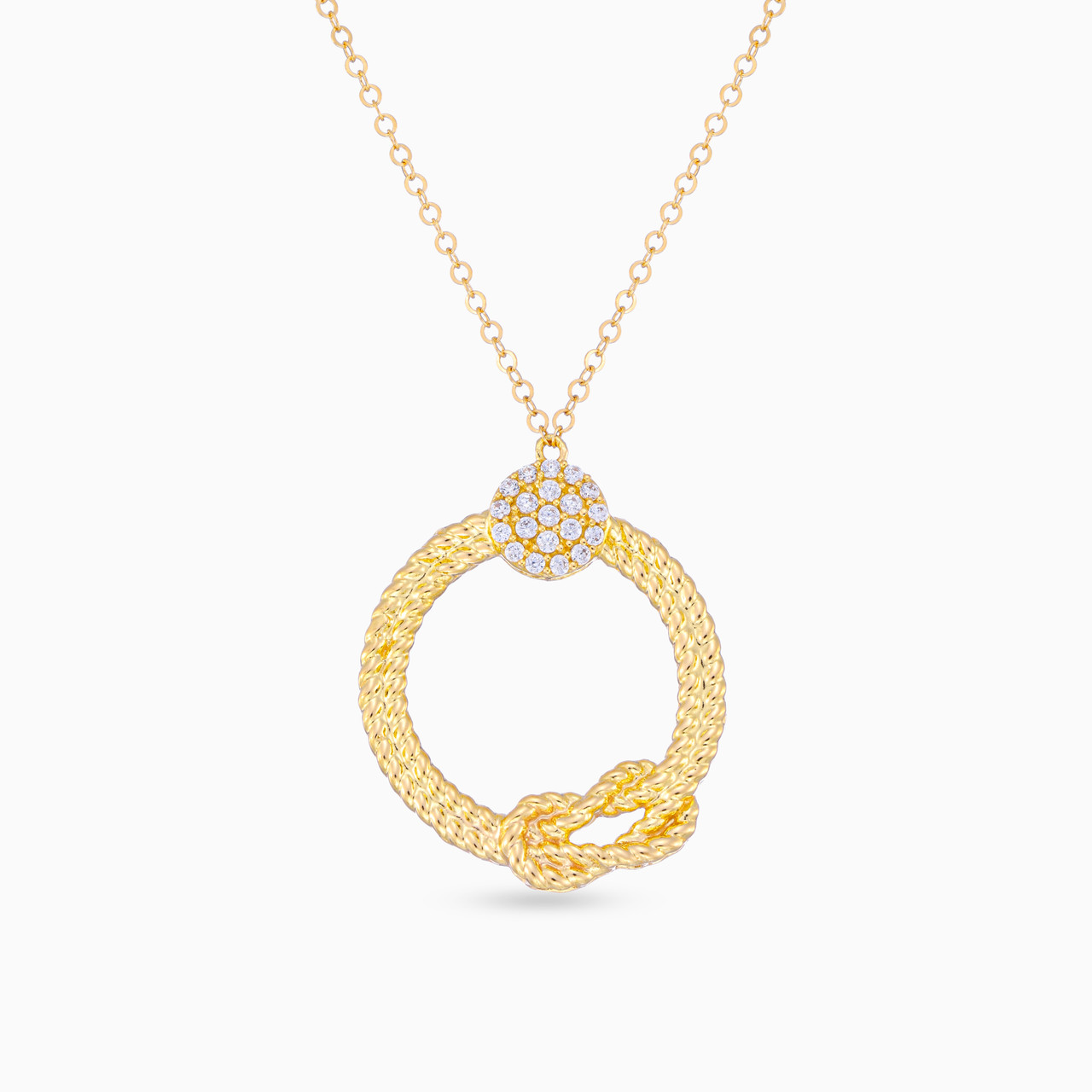 Circle Cubic Zirconia Necklace in 21K Gold https://cdn11.bigcommerce.com/s-h0pydczb5e/images/stencil/1280w/products/3670/11958/22005110411-1__12476.1723639888.jpg