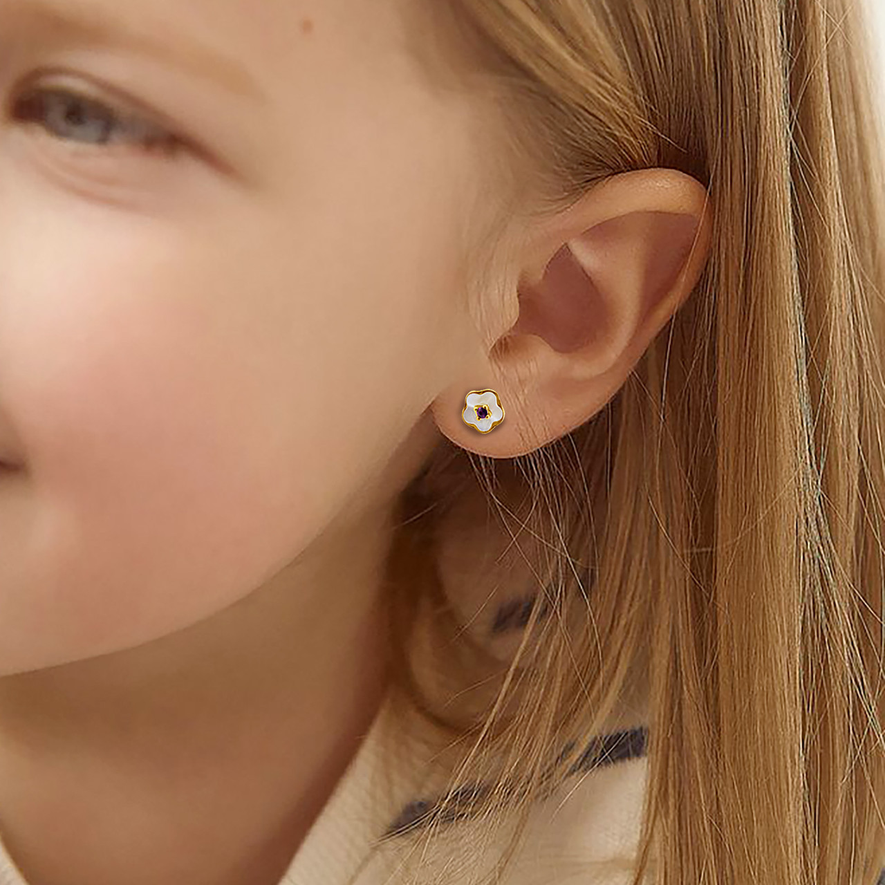 Kids Flower Colored Stones Stud Earrings in 18K Gold - 4 https://cdn11.bigcommerce.com/s-h0pydczb5e/images/stencil/1280w/products/511/26642/21051110266-4__08004.1752134745.jpg