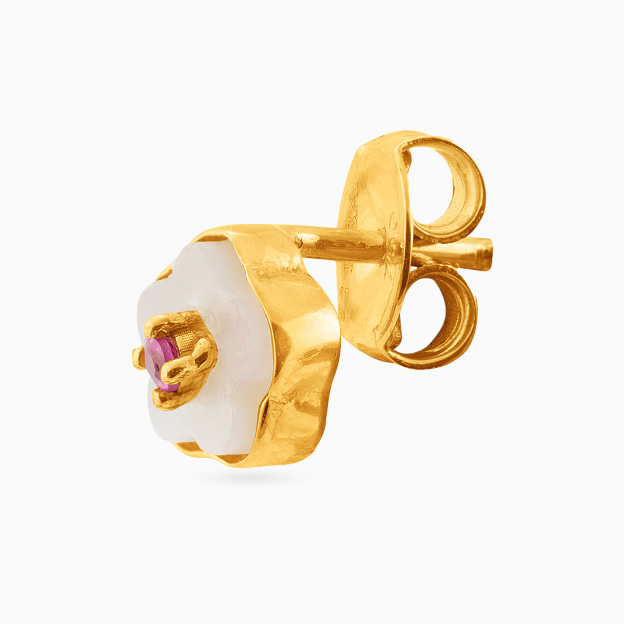 Kids Flower Colored Stones Stud Earrings in 18K Gold - 3 https://cdn11.bigcommerce.com/s-h0pydczb5e/images/stencil/1280w/products/511/27586/21051110266-3__82287.1752134746.jpg