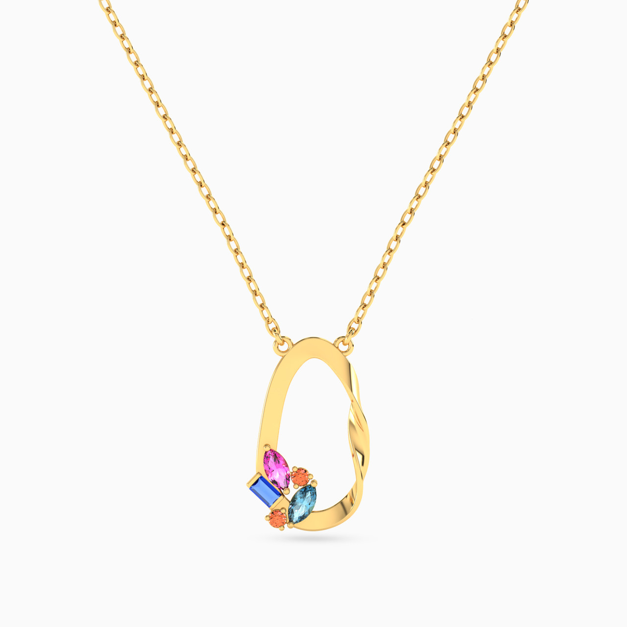 سلسلة ذهب شكل قطرة عيار 18 قيراط مزينة بالأحجار الملونة https://cdn11.bigcommerce.com/s-h0pydczb5e/images/stencil/1280w/products/6099/19180/111404180443-1__53651.1736924015.jpg