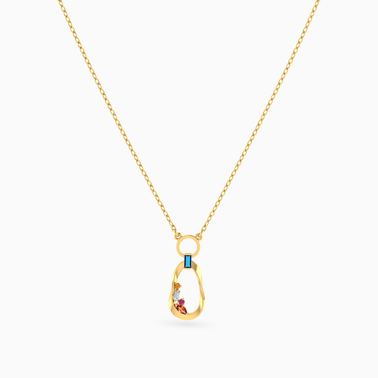Multi-Shaped Colored Stones Necklace in 18K Gold - 3 https://cdn11.bigcommerce.com/s-h0pydczb5e/images/stencil/1280w/products/6102/19192/111404180441-4__41808.1722933560.jpg