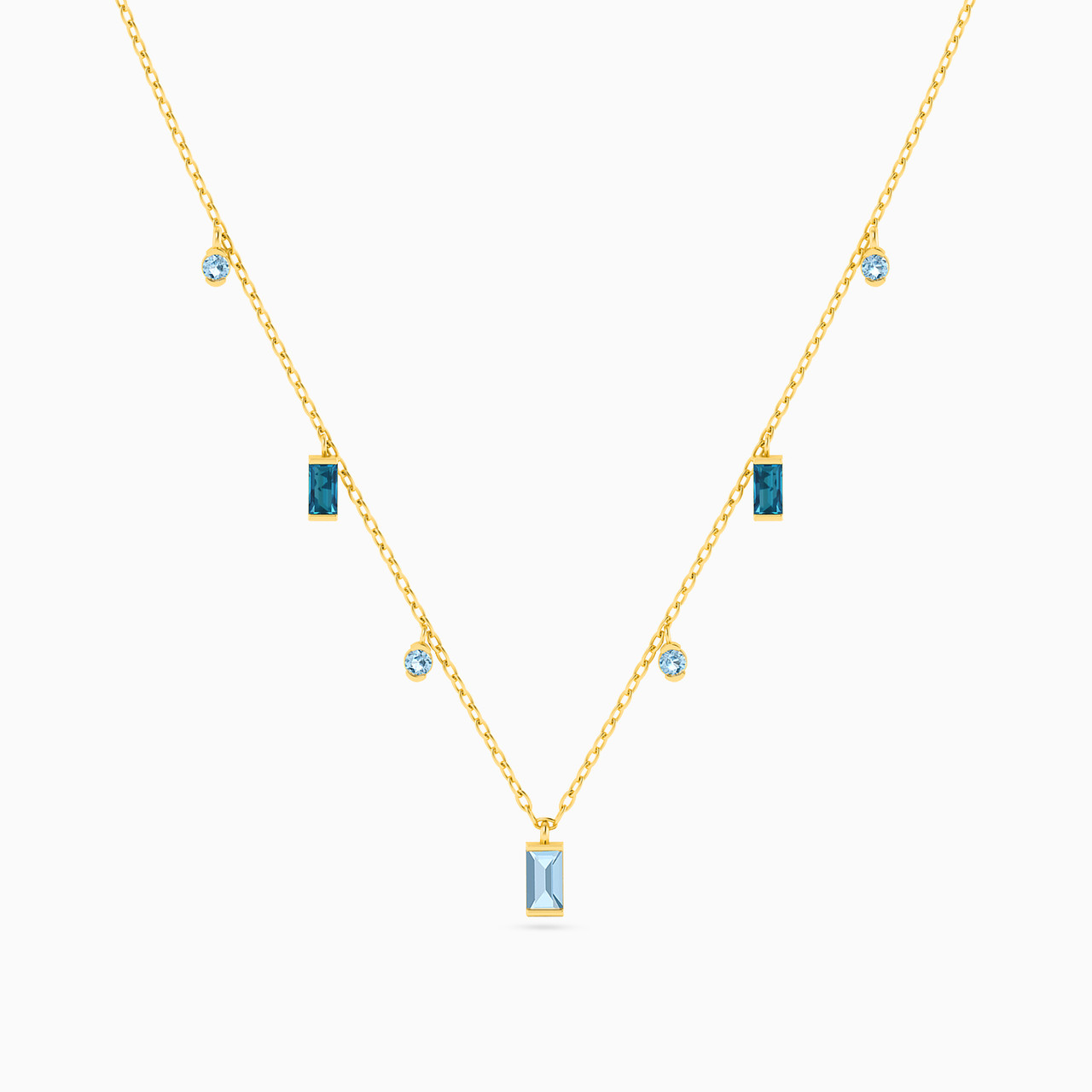 Baguette Colored Stones Necklace In 18K Gold - 3 https://cdn11.bigcommerce.com/s-h0pydczb5e/images/stencil/1280w/products/6992/22167/21046030080-3__05592.1748851200.jpg