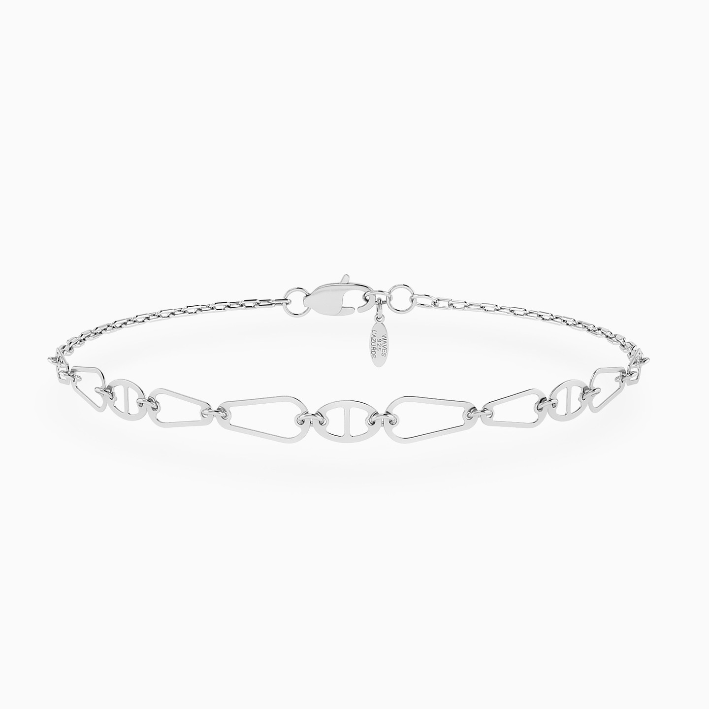 Freeform Links Chain Bracelet in Silver Freeform Links Chain Bracelet in Silver