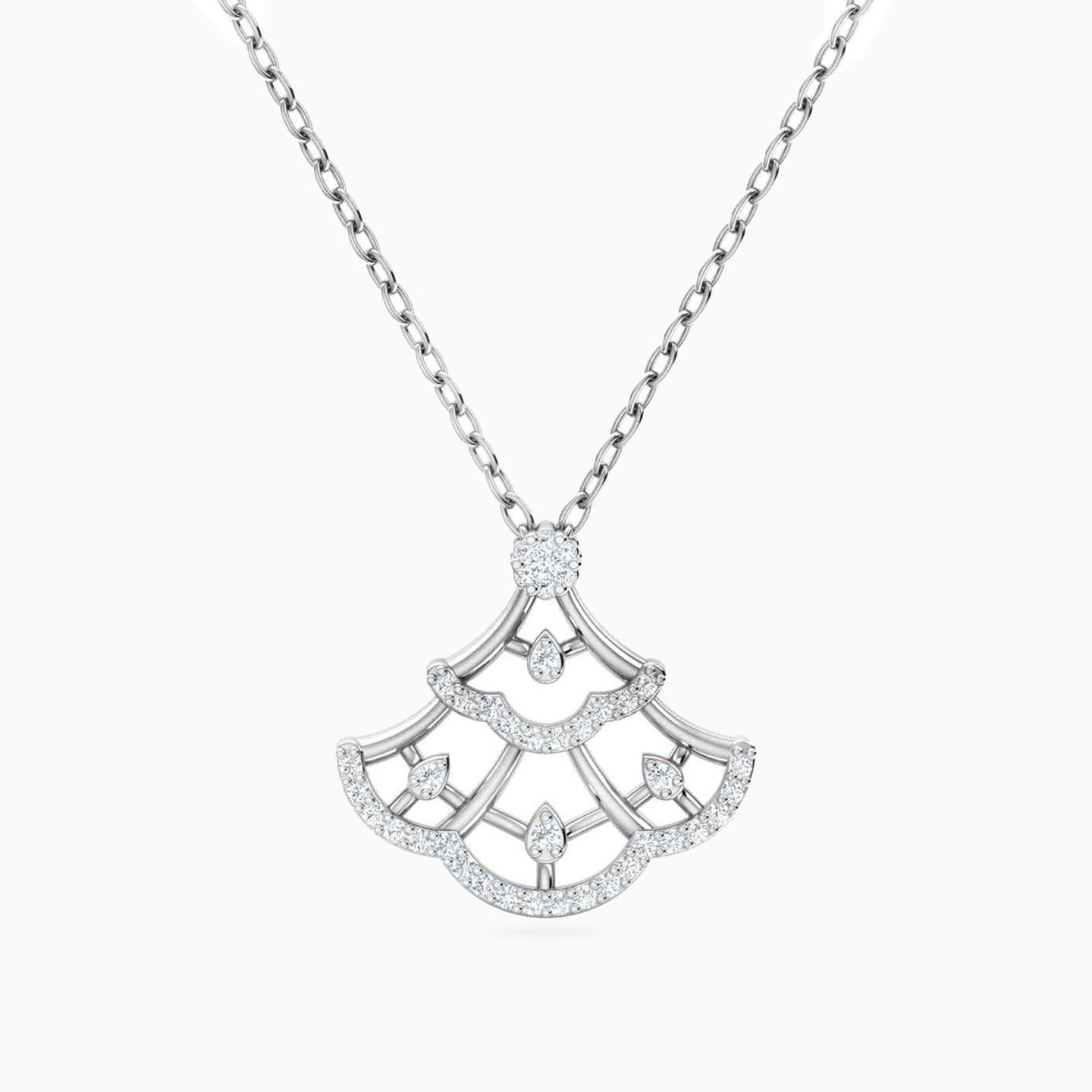 Cutwork Diamond Necklace in 18K Gold Cutwork Diamond Necklace in 18K Gold