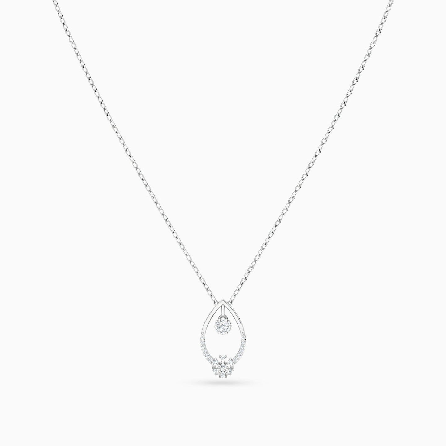 18K Gold Diamond Pendant Necklace - 3