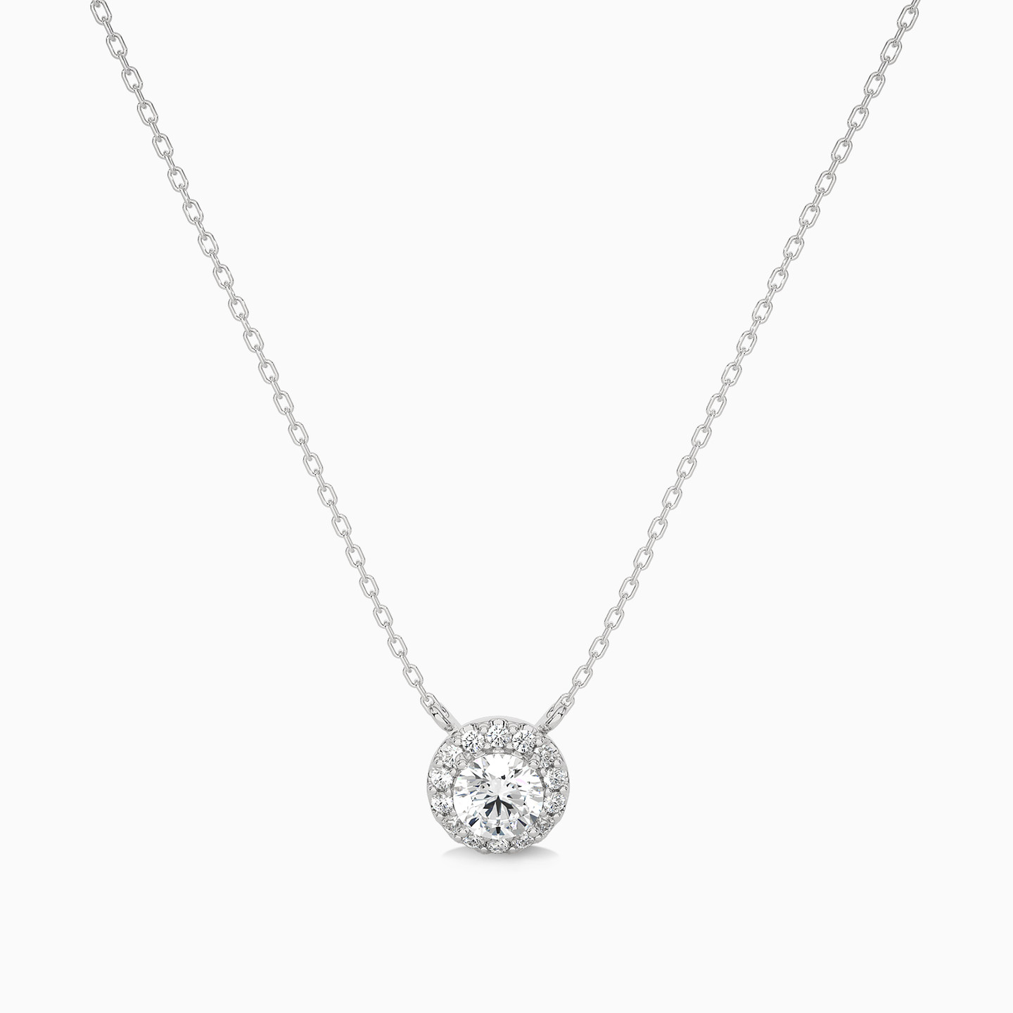 0.62 CT Brilliant Lab Grown Diamond Pendant in 18K Gold - 3 0.62 CT Brilliant Lab Grown Diamond Pendant in 18K Gold - 3