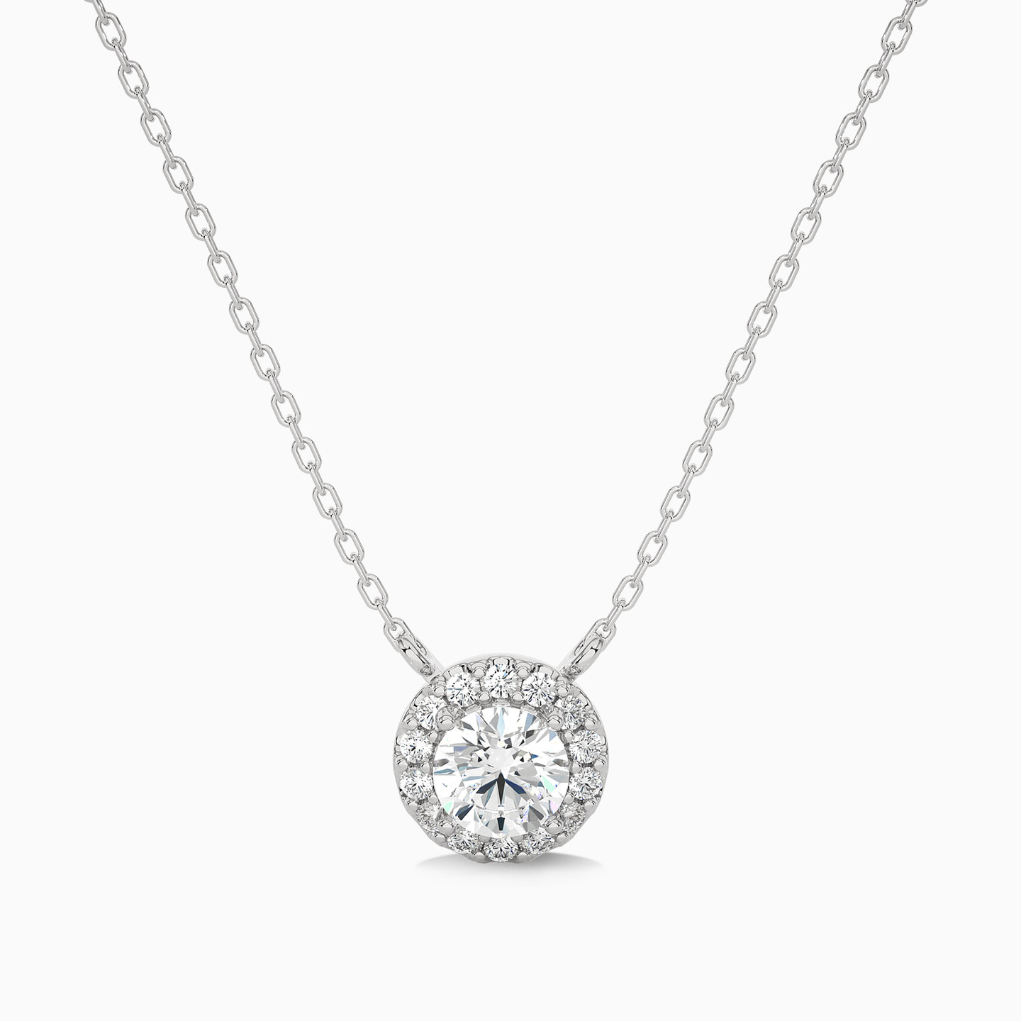 0.62 CT Brilliant Lab Grown Diamond Pendant in 18K Gold - 2 0.62 CT Brilliant Lab Grown Diamond Pendant in 18K Gold - 2