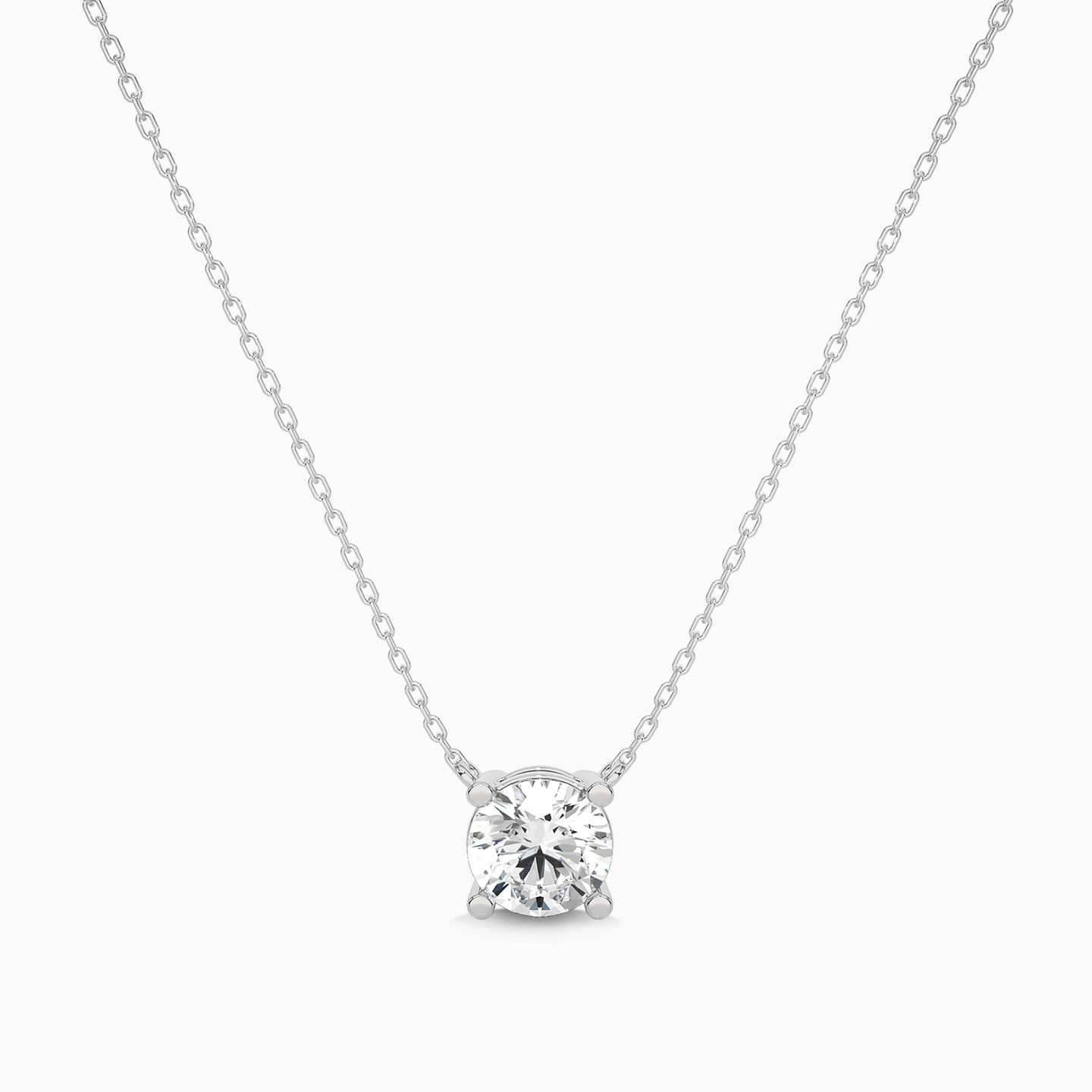 Brilliant Lab Grown Diamond Pendant in 18K Gold - 2