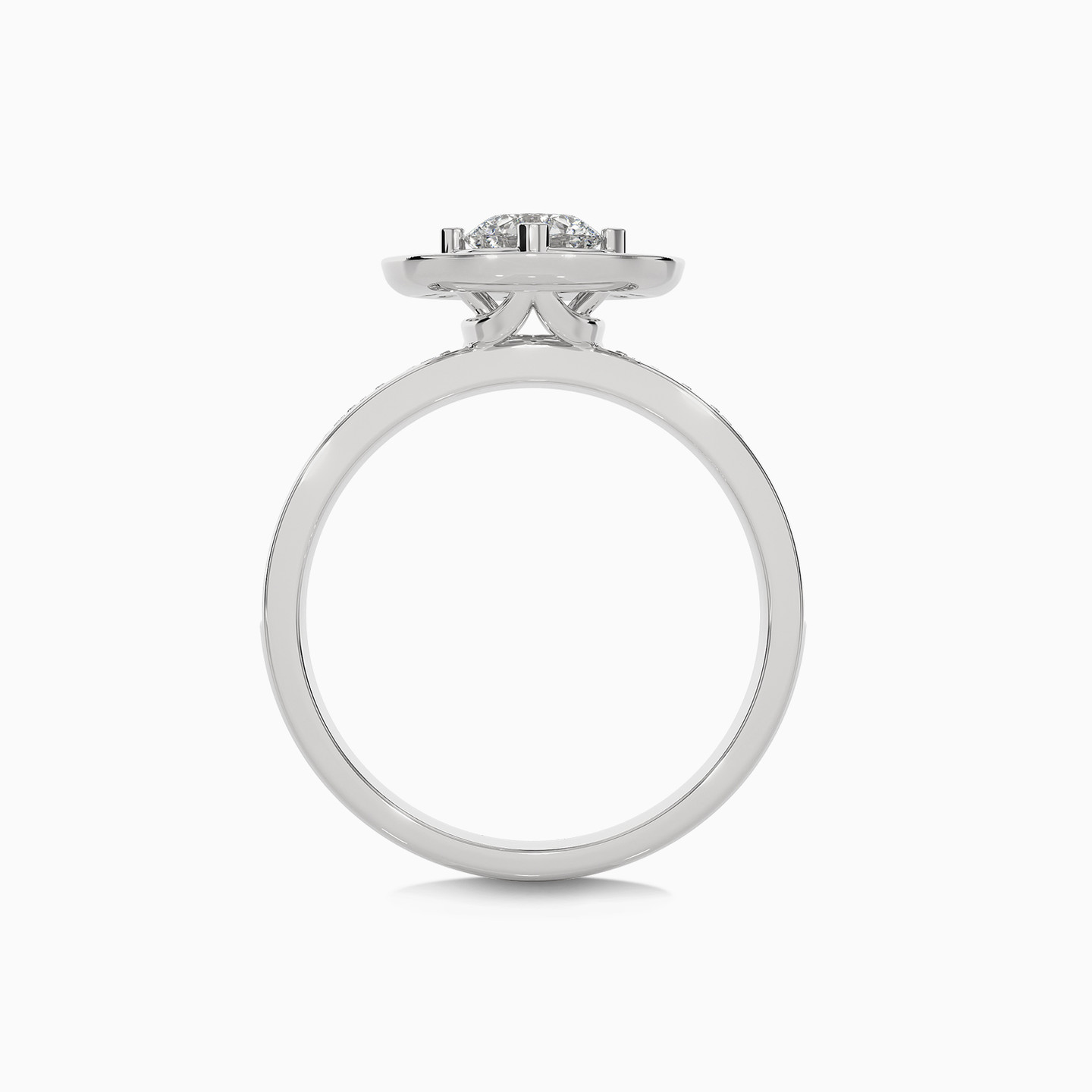 0.91 CT Brilliant Lab Grown Diamond Statement Ring in 18K Gold - 3 0.91 CT Brilliant Lab Grown Diamond Statement Ring in 18K Gold - 3