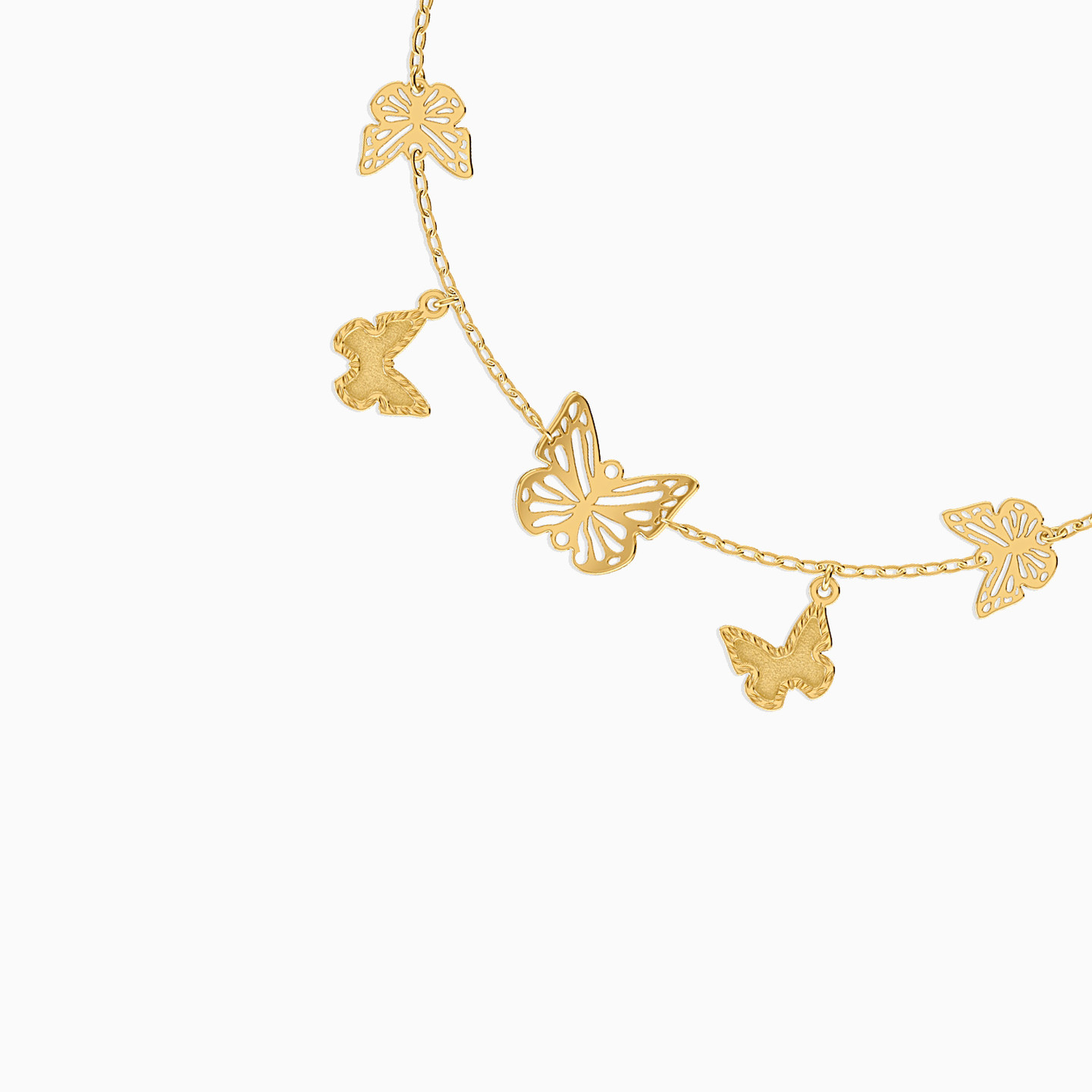 18K Gold Chain Bracelet - 2