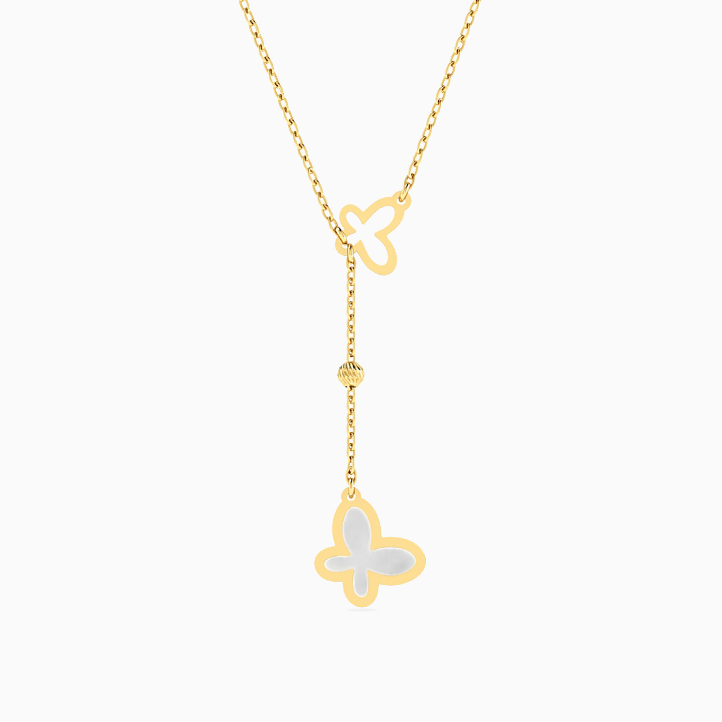 Butterfly Necklace In 18K Gold Butterfly Necklace In 18K Gold