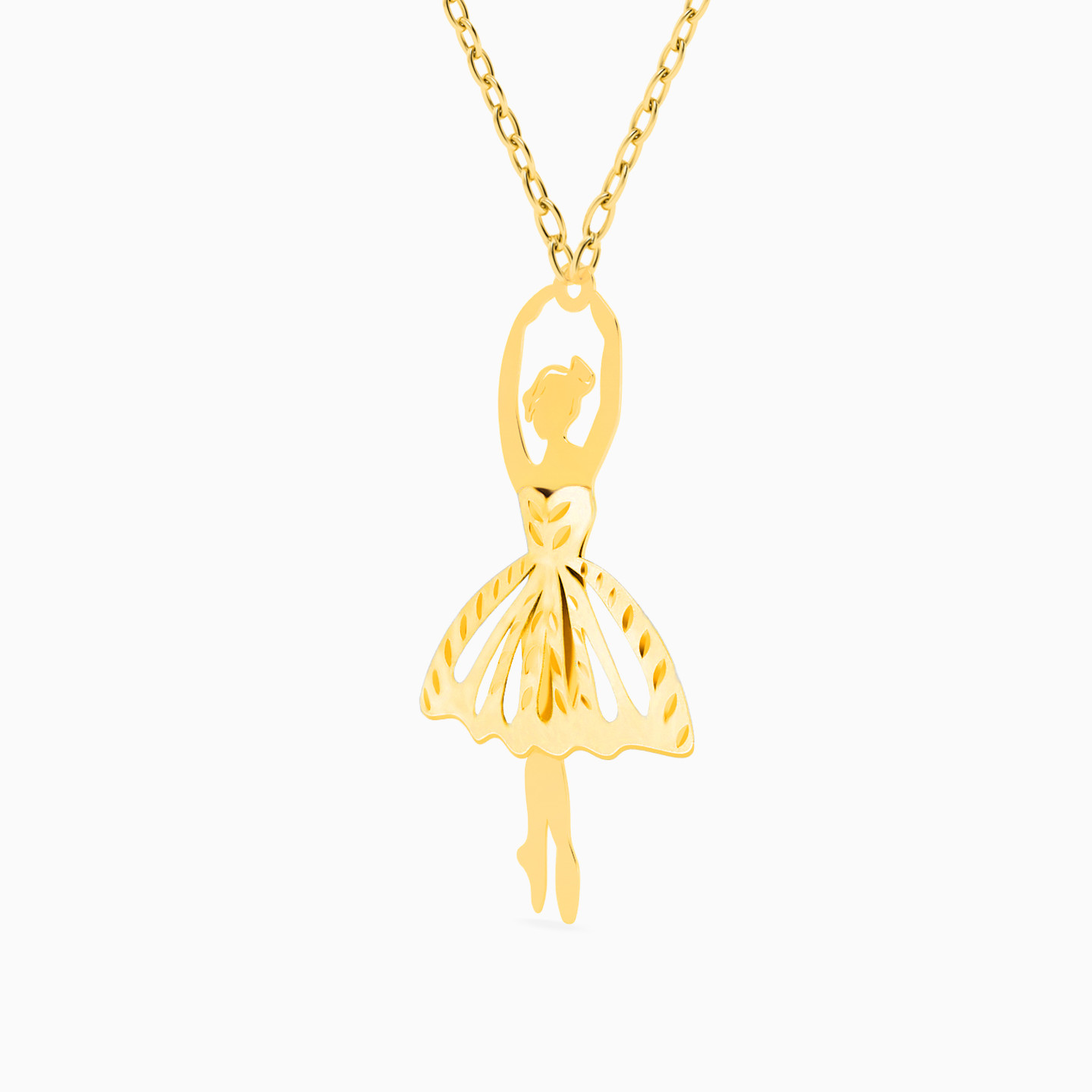 Ballerina Necklace In 18K Gold - 2