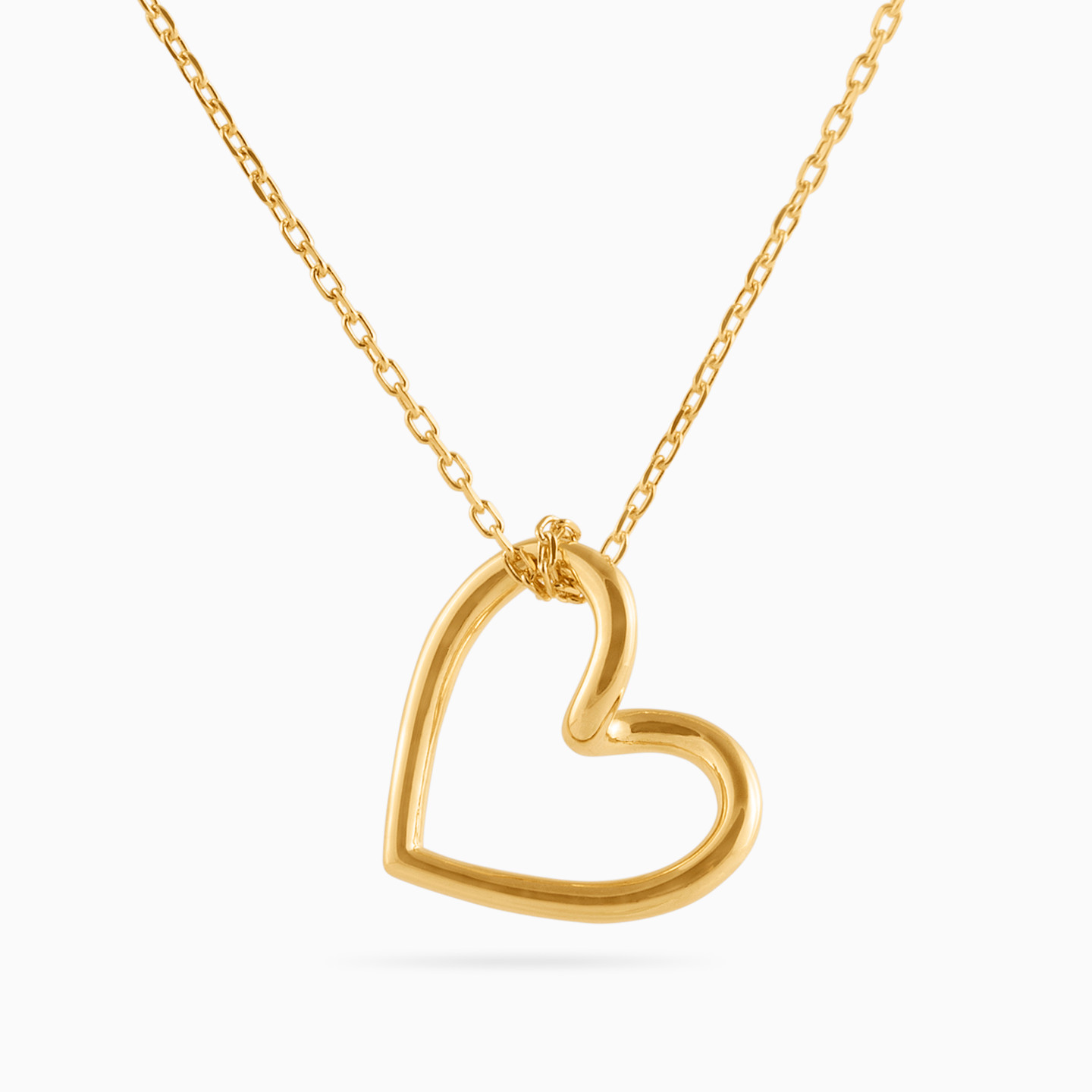 Gold Plated Pendant Necklace