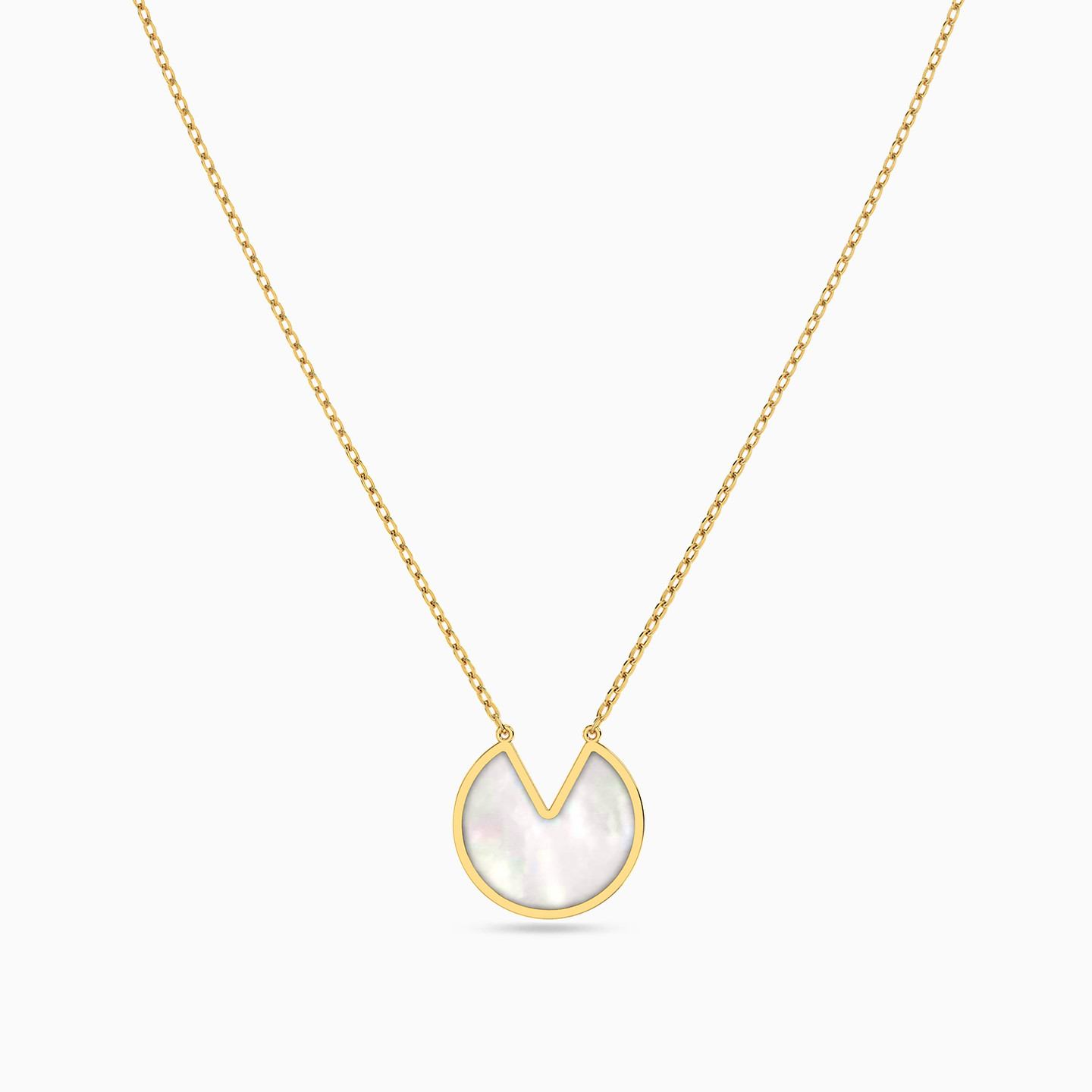 18K Gold Pearls Pendant Necklace - 3