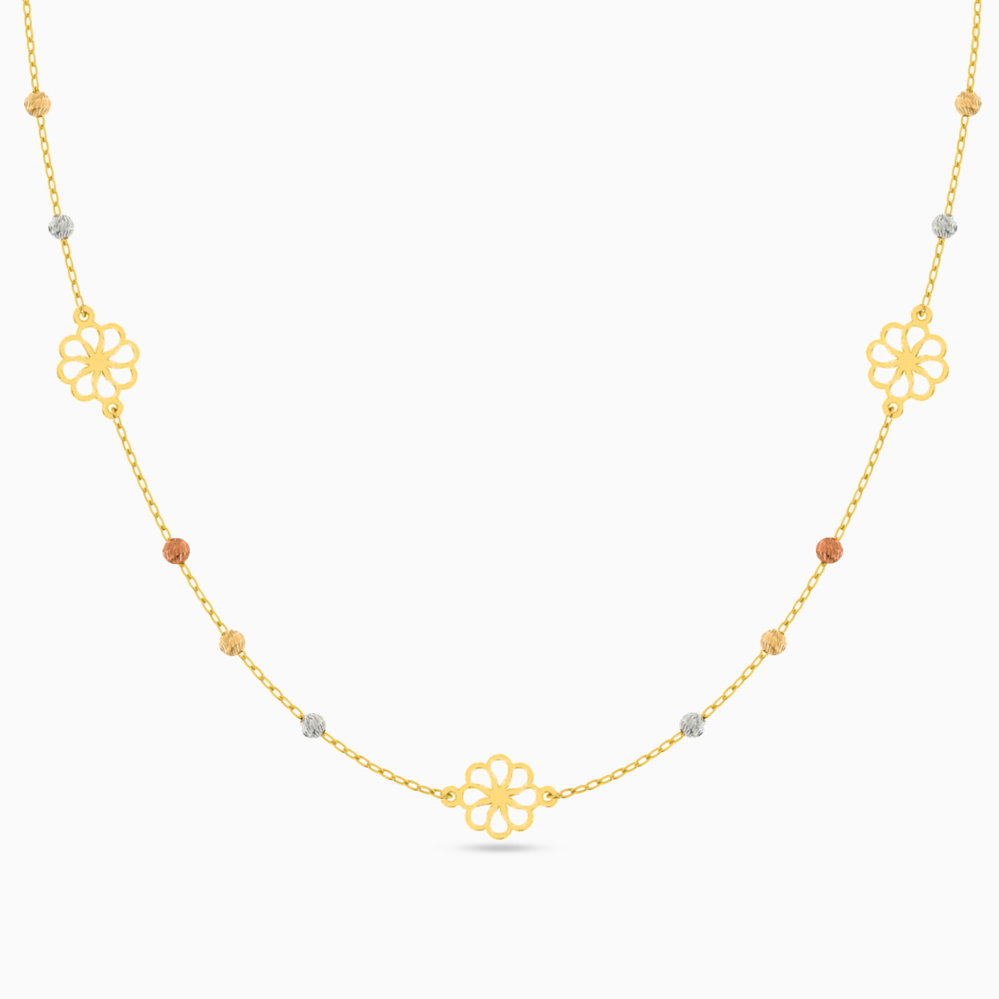 18K Gold Chain Necklace