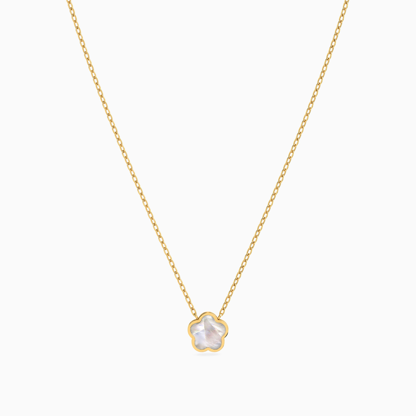 Kids 18K Gold Pearls Pendant Necklace - 3