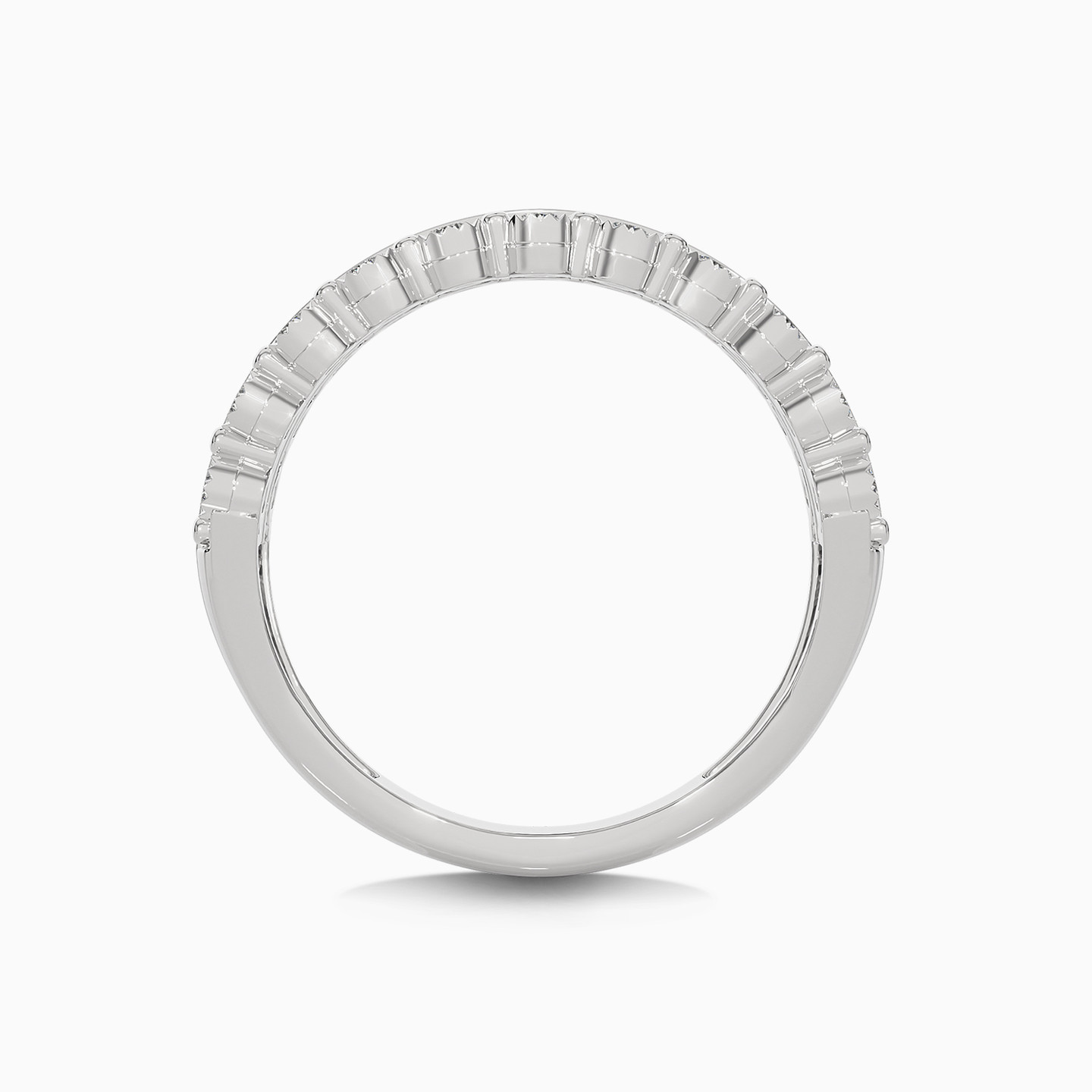 Layered Diamond Ring in 18K Gold - 3 Layered Diamond Ring in 18K Gold - 3