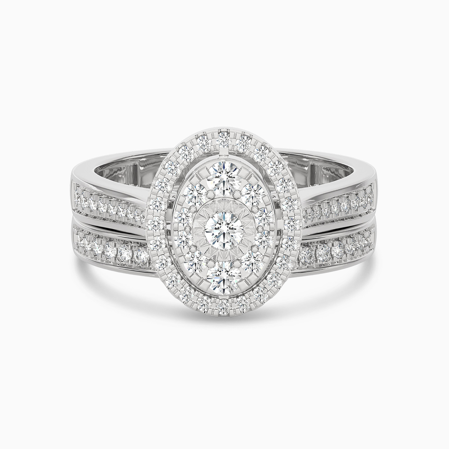 Oval Diamond Ring in 18K Gold Oval Diamond Ring in 18K Gold