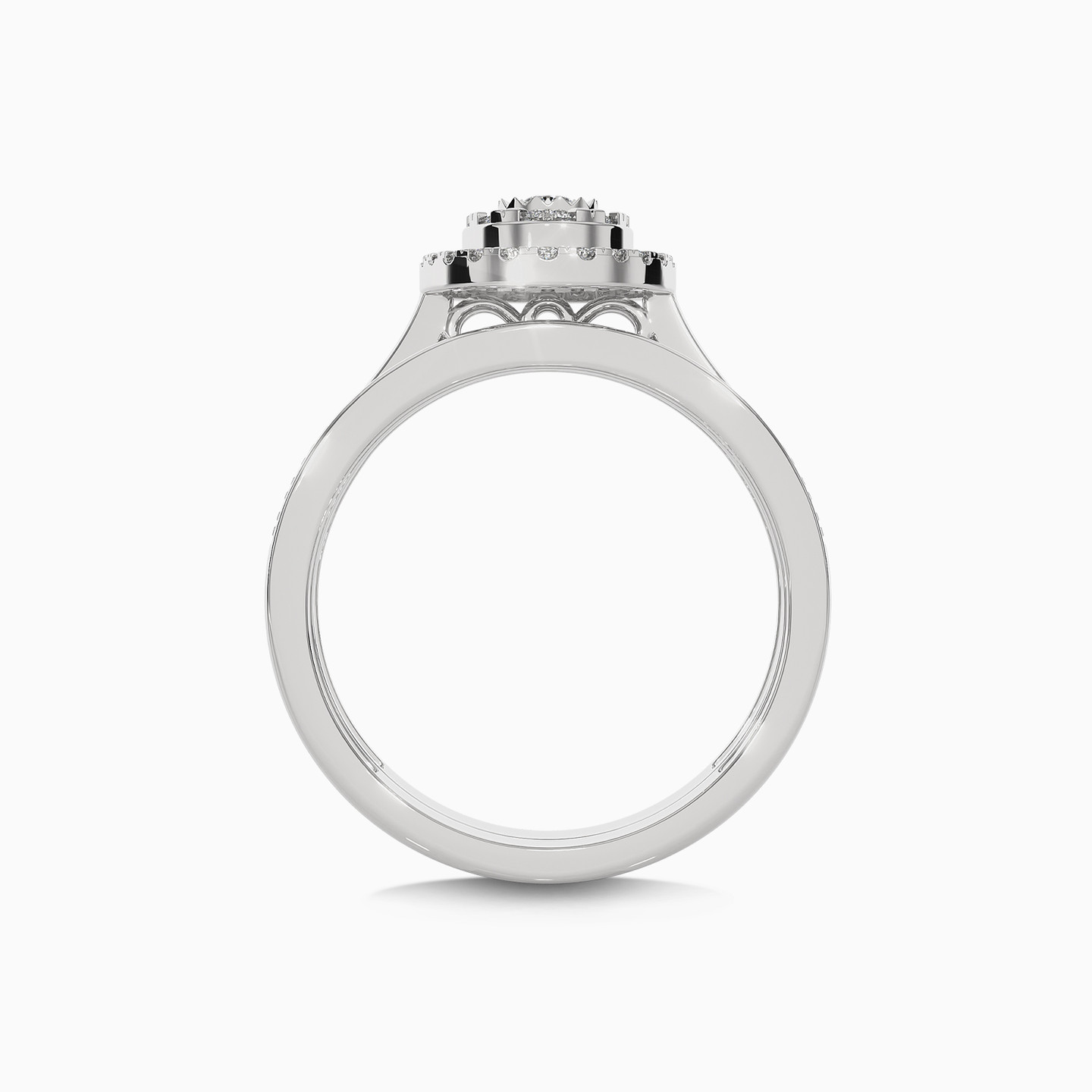 Oval Diamond Ring in 18K Gold - 3 Oval Diamond Ring in 18K Gold - 3