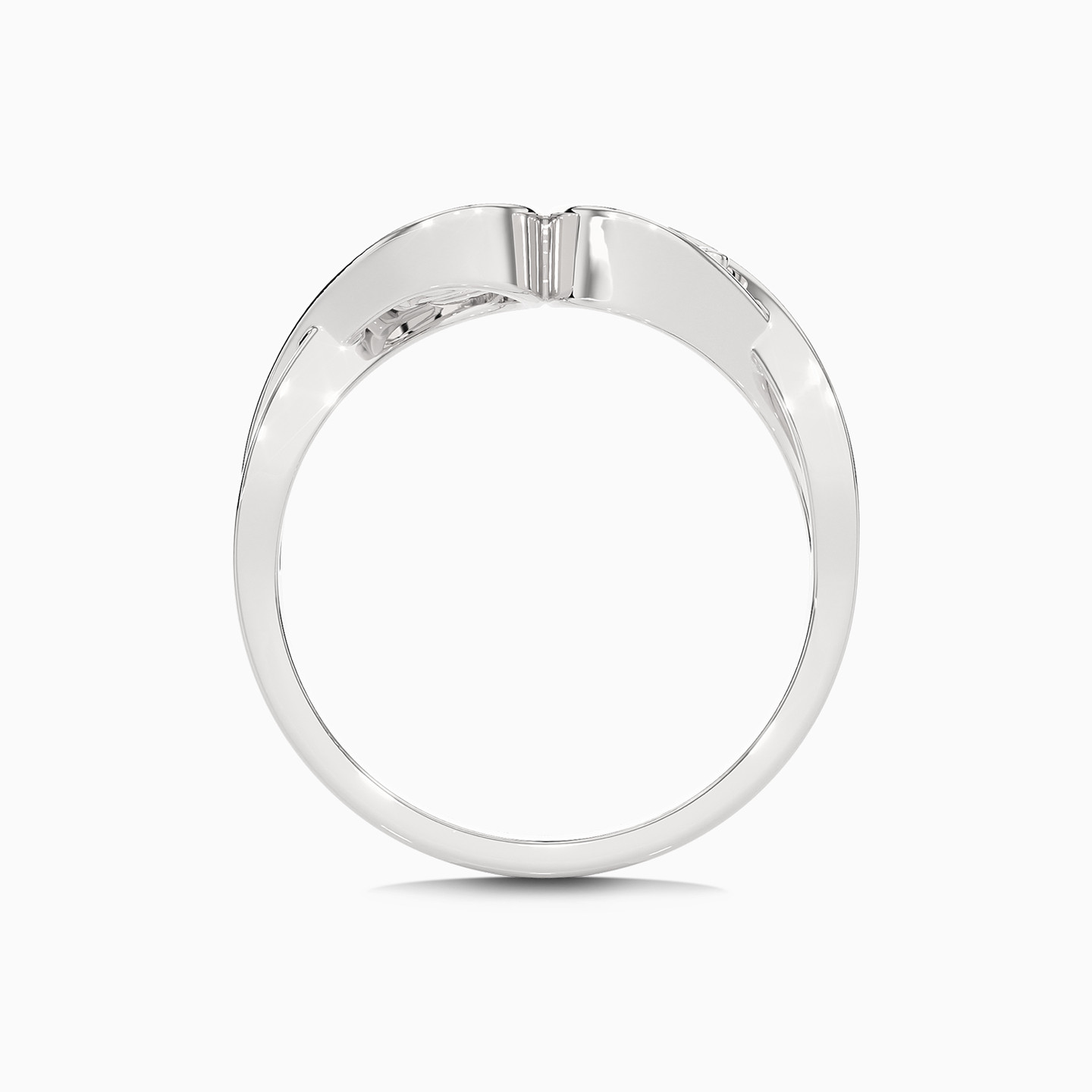 0.71 CT Pear Lab Grown Diamond Two Headed Ring in 18K Gold - 3 0.71 CT Pear Lab Grown Diamond Two Headed Ring in 18K Gold - 3