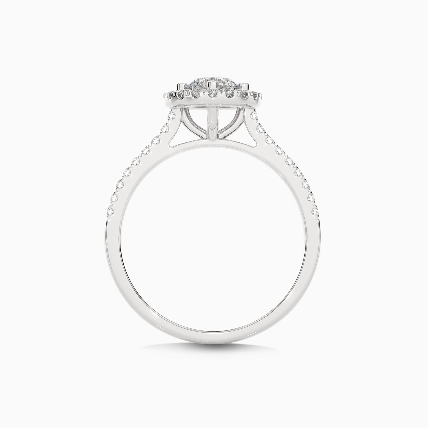 0.77 قيراط خاتم ذهب دائري عيار 18 قيراط مزين بألماس مختبرات - 3 0.77 قيراط خاتم ذهب دائري عيار 18 قيراط مزين بألماس مختبرات - 3