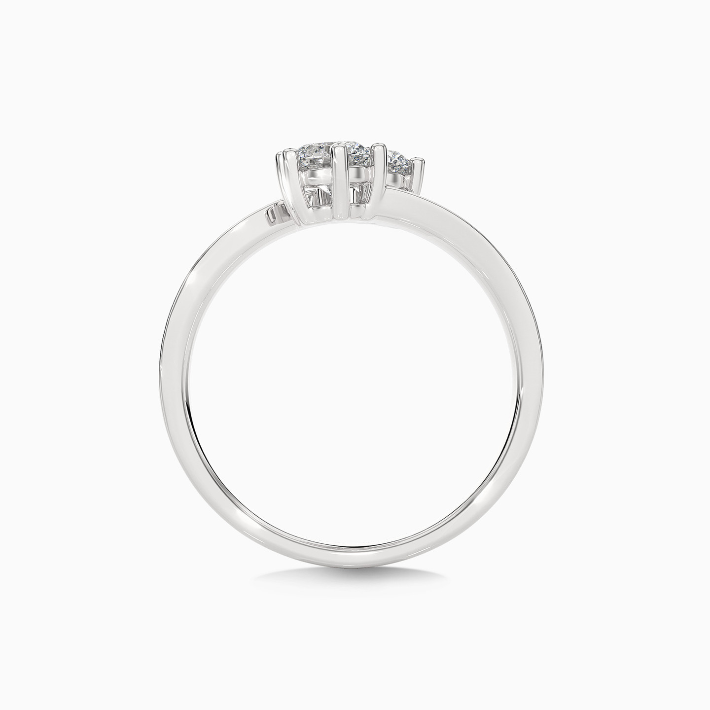 0.8 CT Brilliant Lab Grown Diamond Two headed Ring in 18K Gold - 3 0.8 CT Brilliant Lab Grown Diamond Two headed Ring in 18K Gold - 3