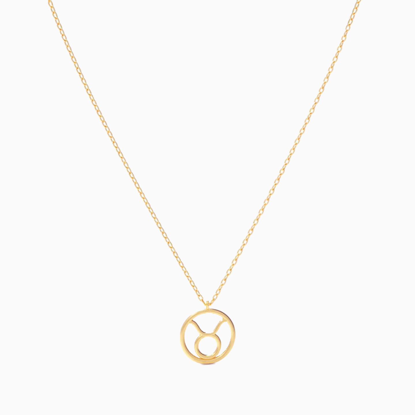 18K Gold Pendant Necklace - 2