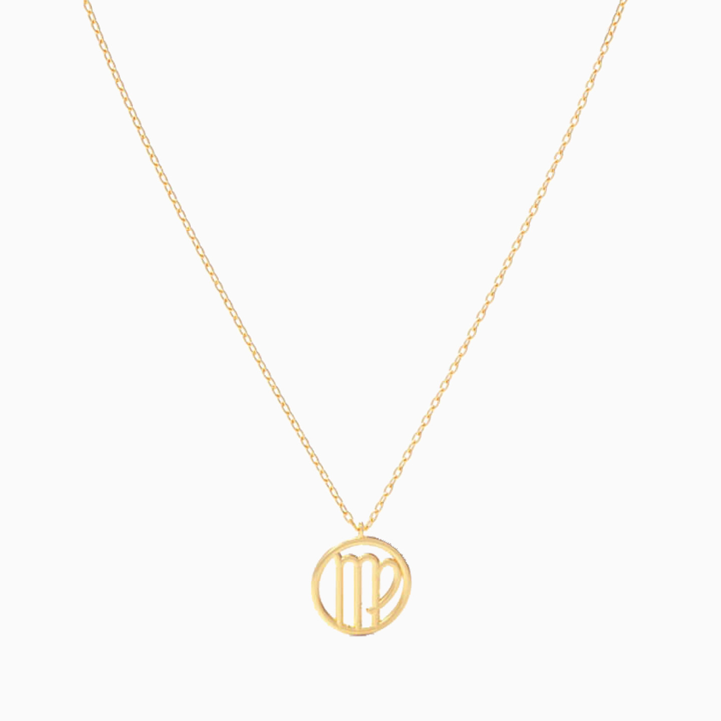Virgo Necklace In 18K Gold - 3 Virgo Necklace In 18K Gold - 3