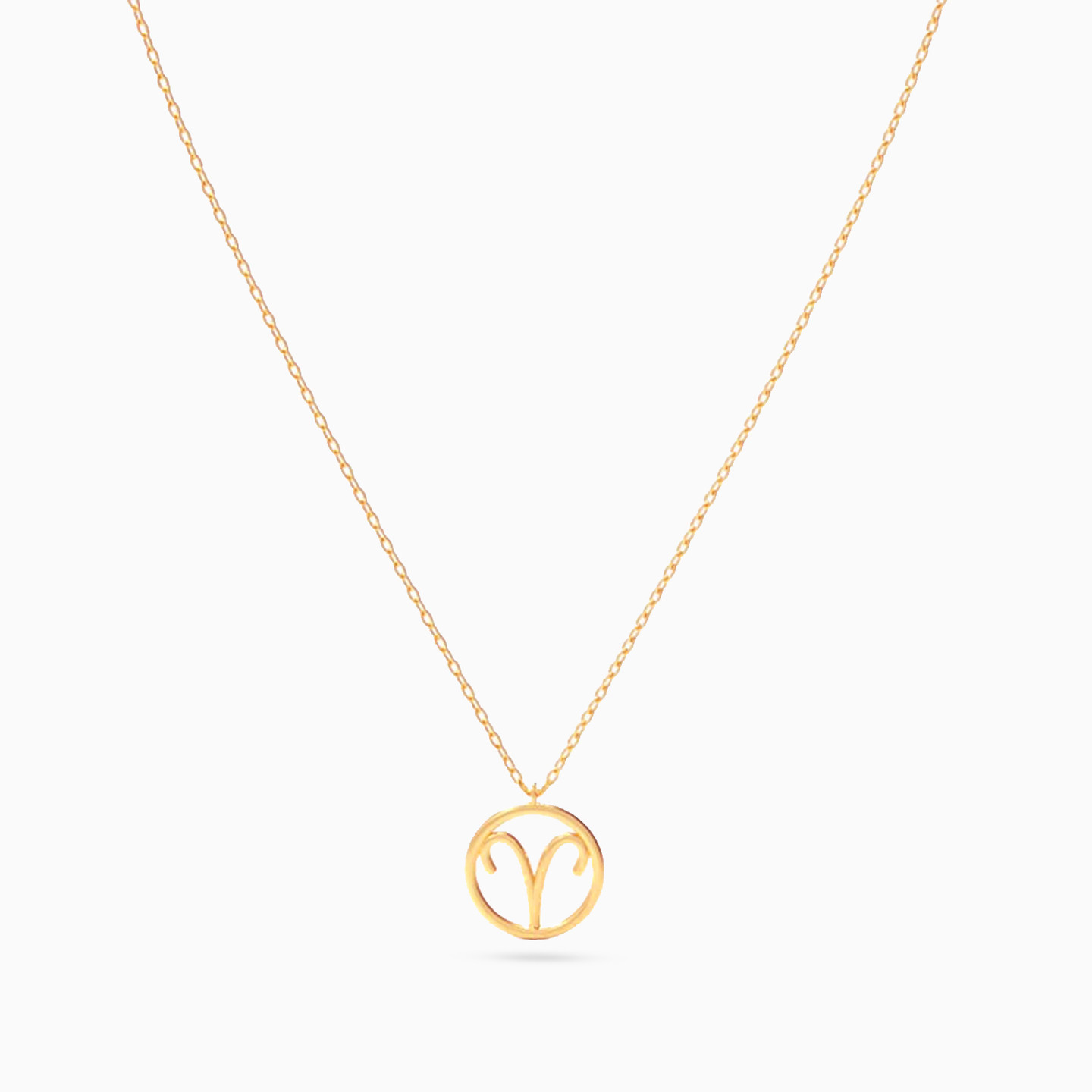 Aries Necklace In 18K Gold - 2 Aries Necklace In 18K Gold - 2