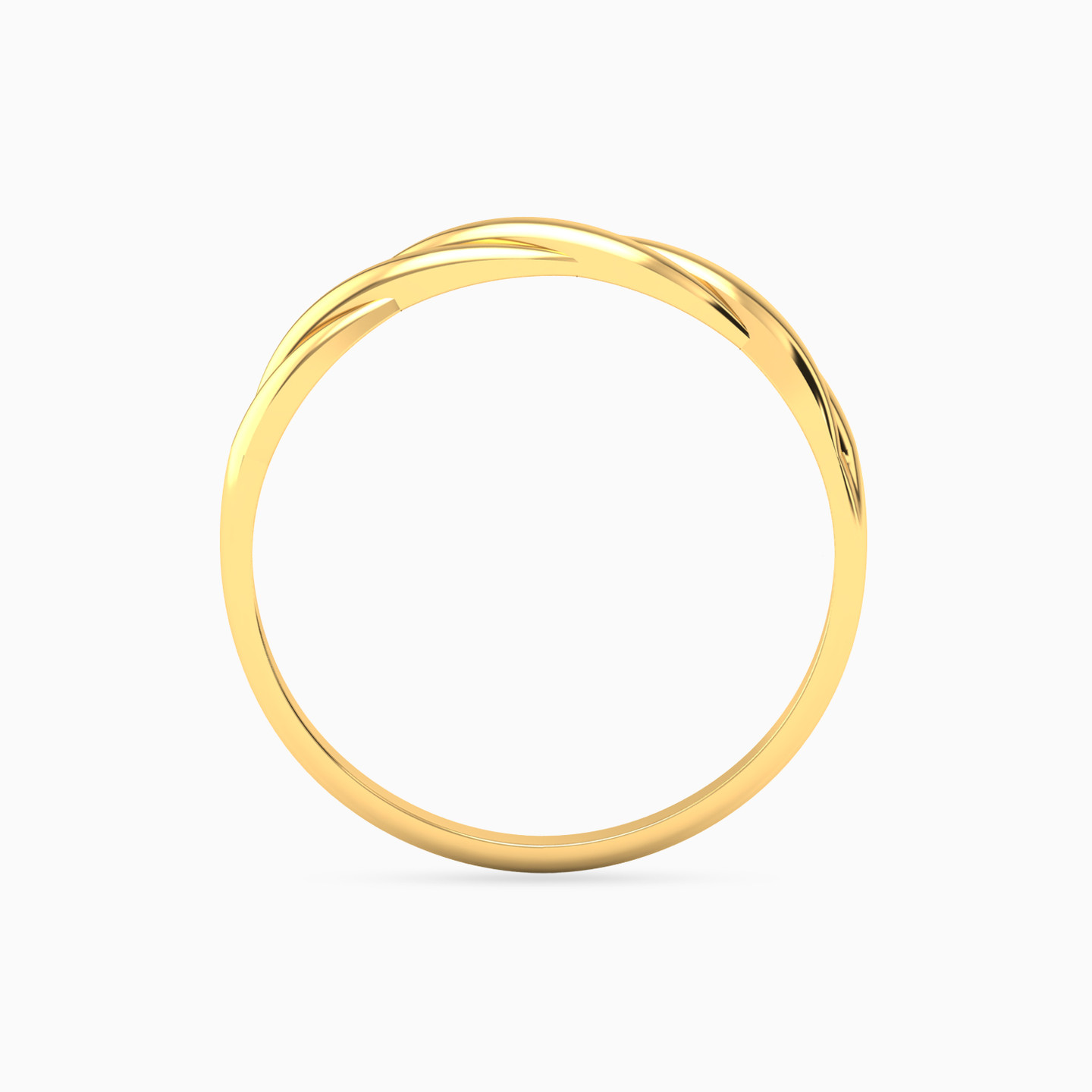 Braided Statement Ring in 18K Gold - 4 Braided Statement Ring in 18K Gold - 4