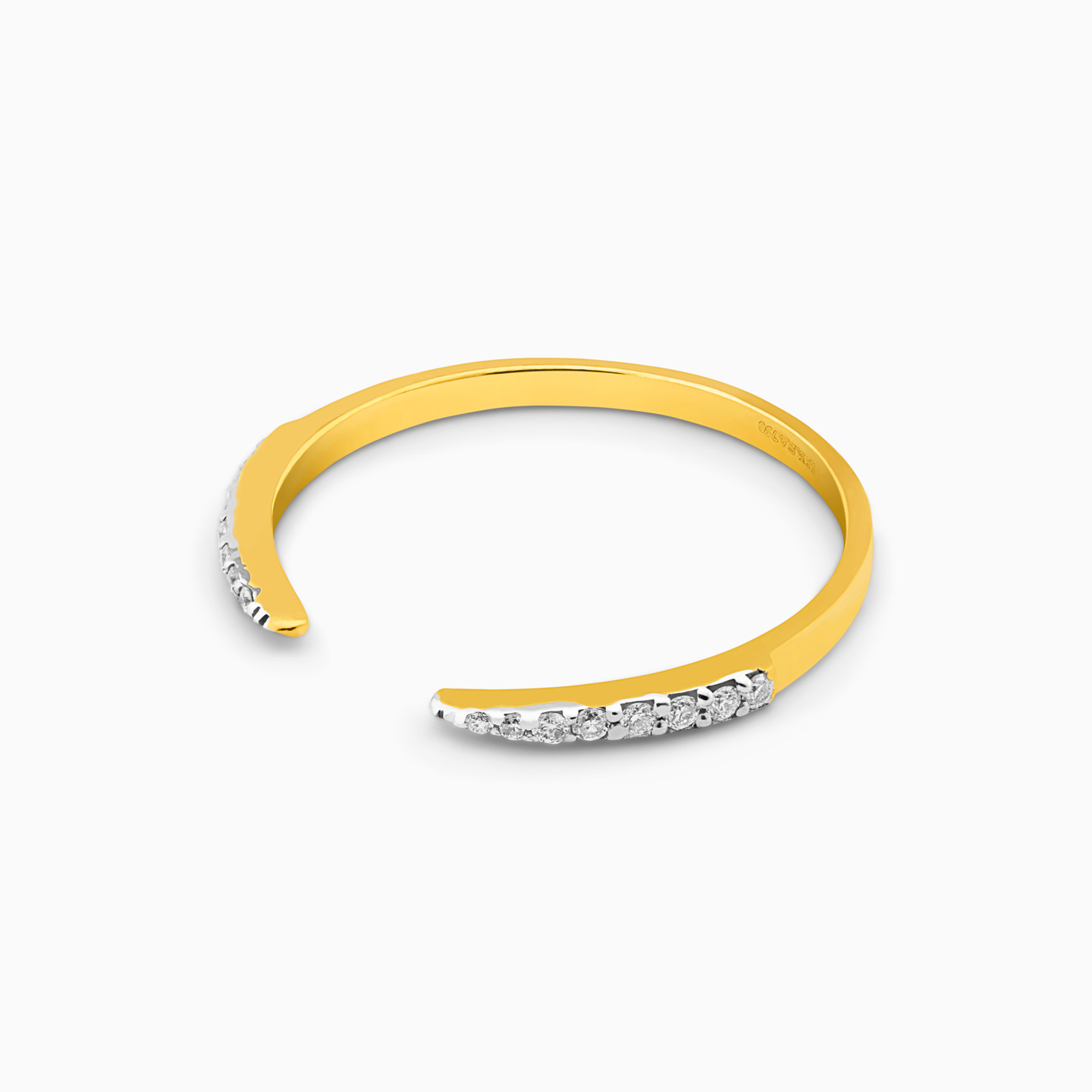 Brilliant Diamonds Two headed Ring in 18K Gold Brilliant Diamonds Two headed Ring in 18K Gold