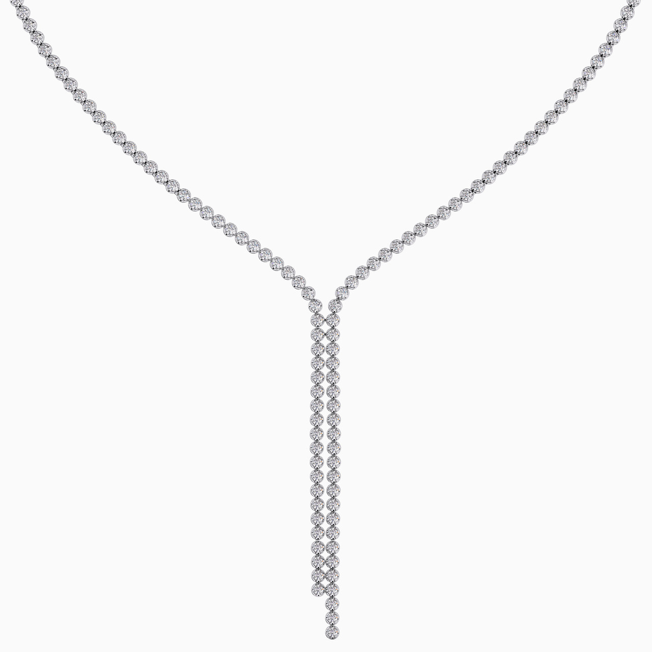Tassel Diamond Necklace in 18K Gold Tassel Diamond Necklace in 18K Gold