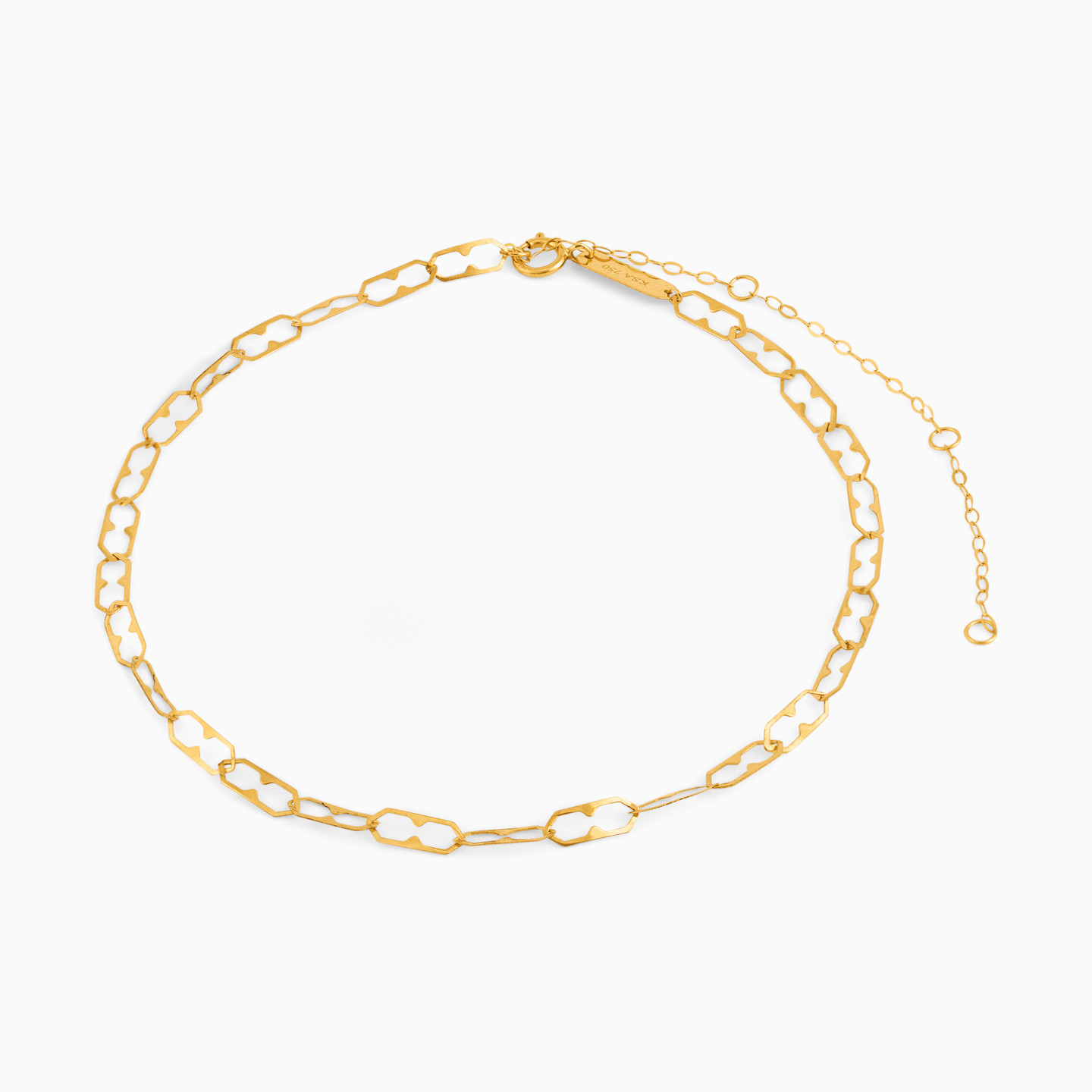 خلخال ذهب حلقات عيار 18 قيراط خلخال ذهب حلقات عيار 18 قيراط