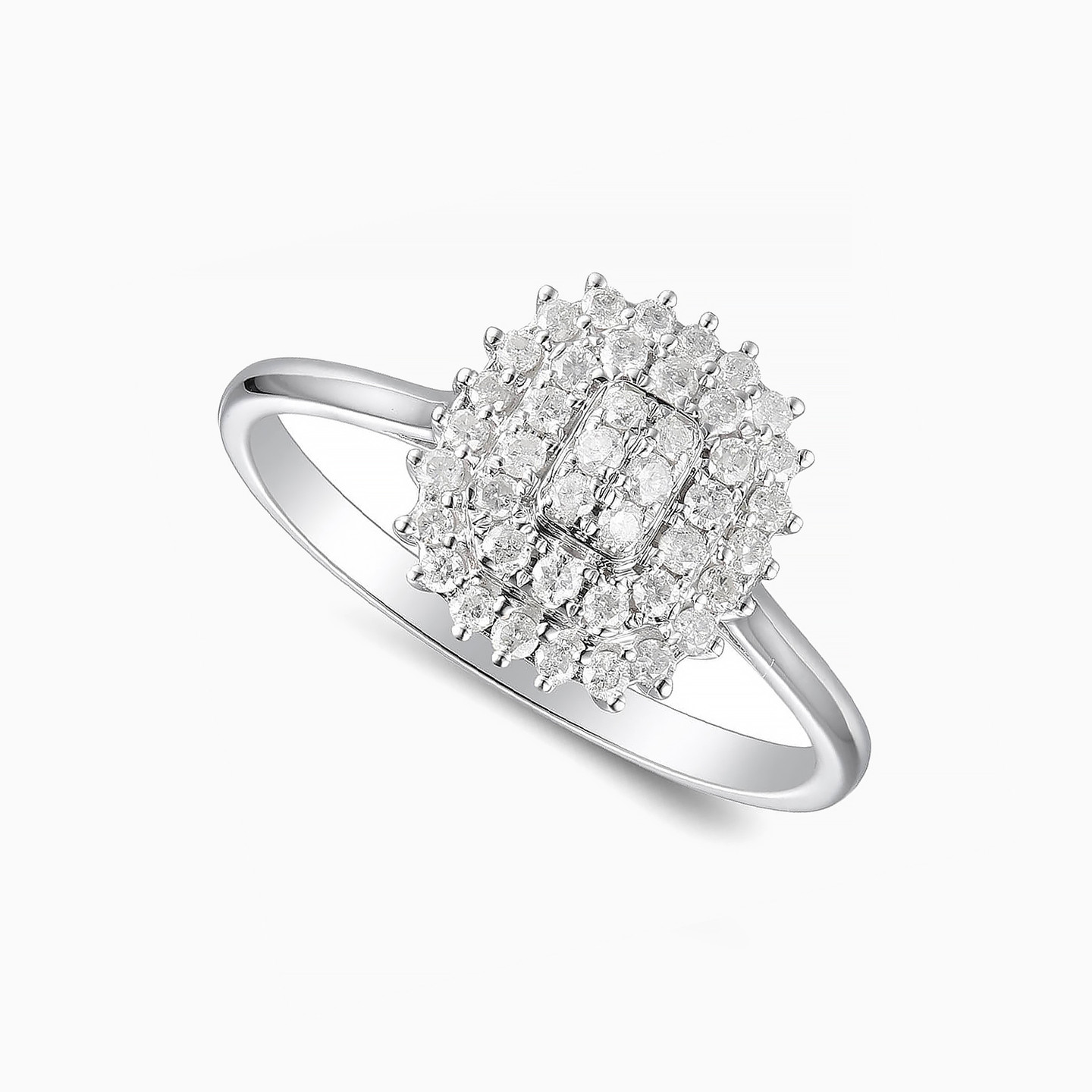 18K Gold Diamond Statement Ring