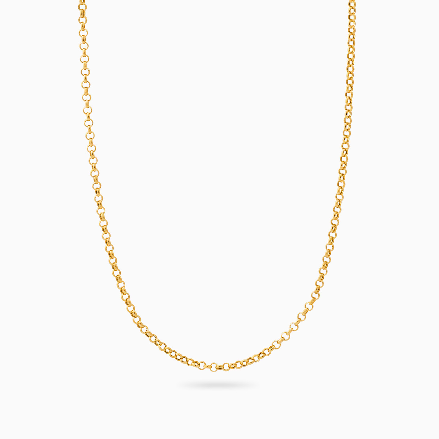 21K Gold Chain Necklace