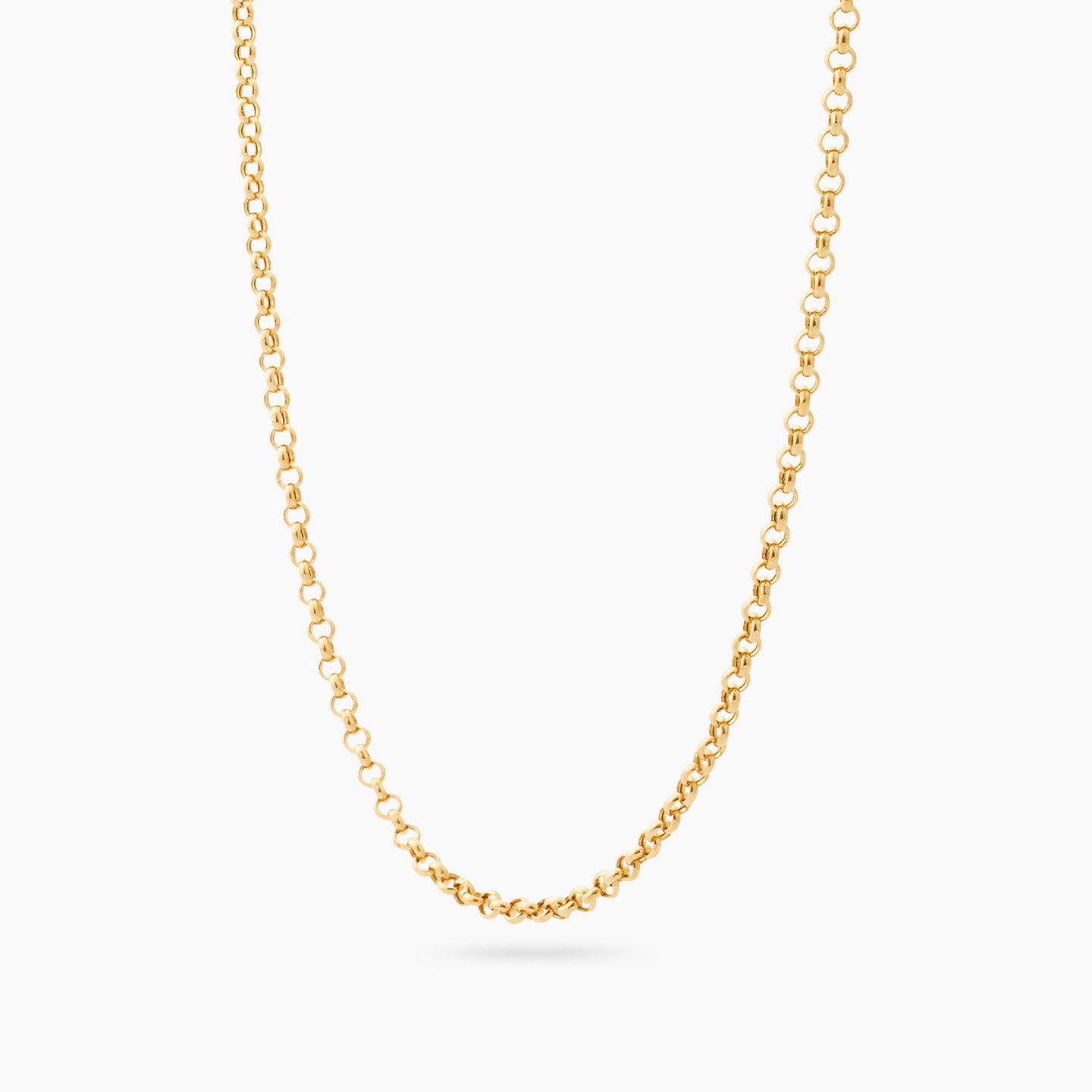 21K Gold Chain Necklace - 2